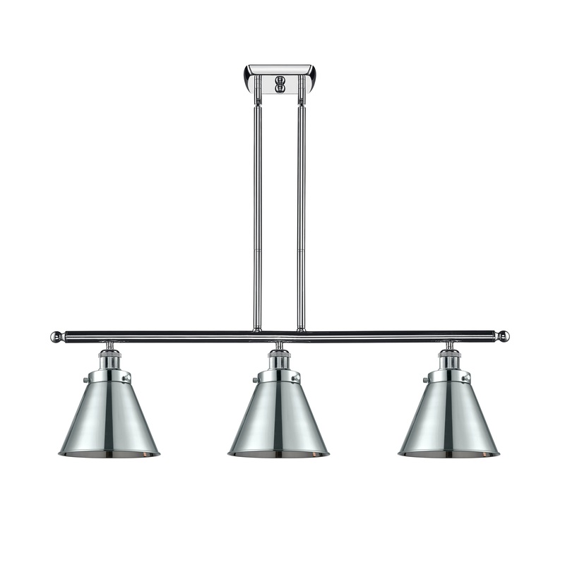 Innovations Lighting Appalachian 3 Light Island Light Part Of The Ballston Collection 916-3I-PC-M13-PC-LED