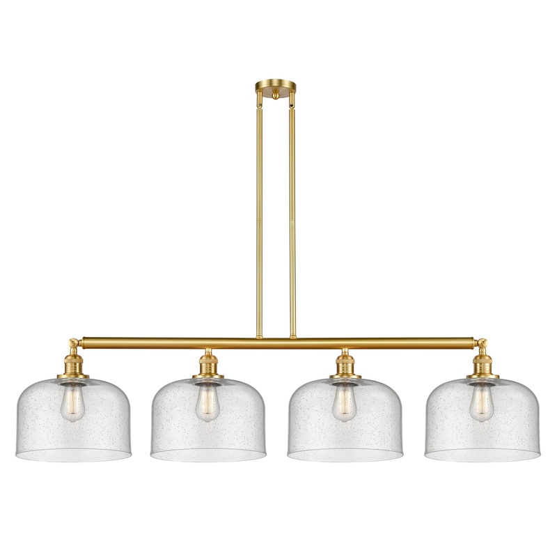 Innovations Lighting X-Large Bell 4 Light Island Light Part Of The Franklin Restoration Collection 214-SG-G74-L