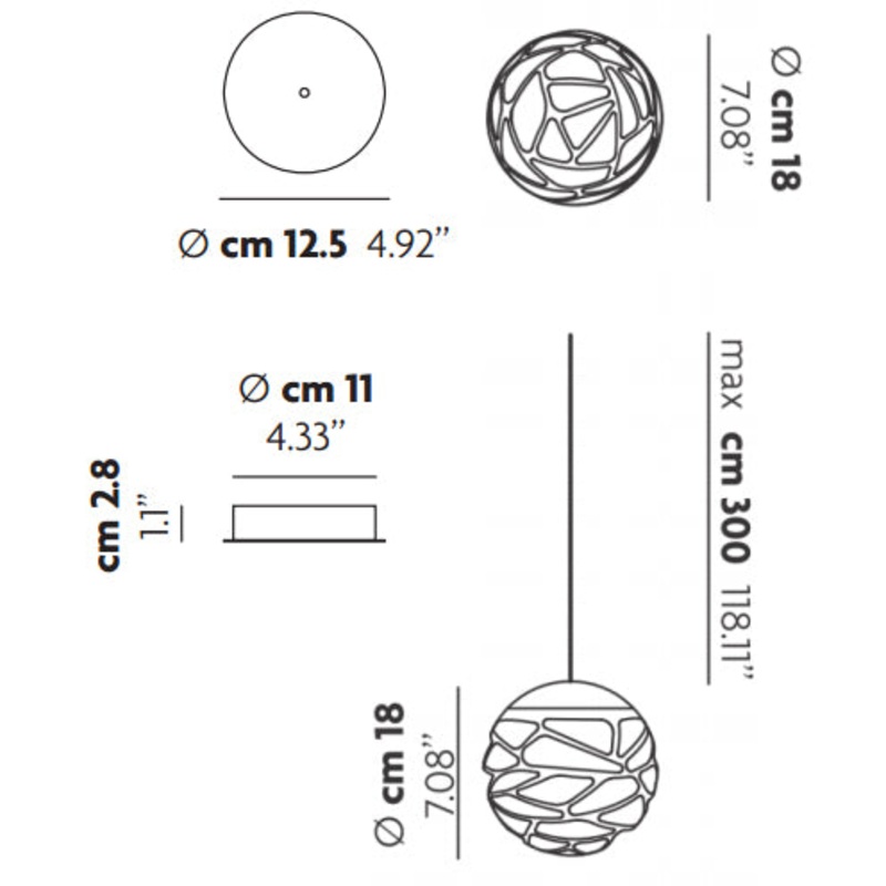 Kelly Cluster Pendant