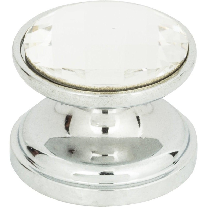 Crystal Large Round Knob