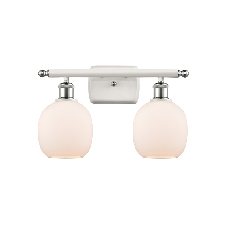 Innovations Lighting Belfast 2 Light Bath Vanity Light Part Of The Ballston Collection 516-2W-WPC-G101-LED