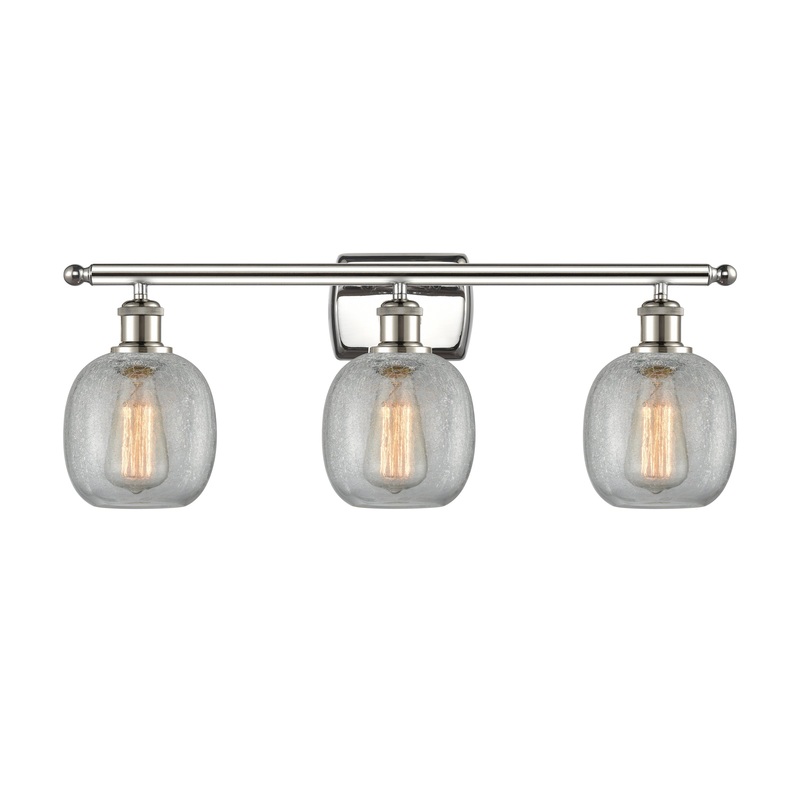 Innovations Lighting Belfast 3 Light Bath Vanity Light Part Of The Ballston Collection 516-3W-PN-G105-LED