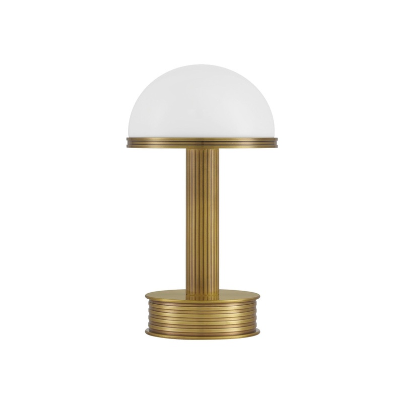 Promenade Brass Cordless Table Lamp