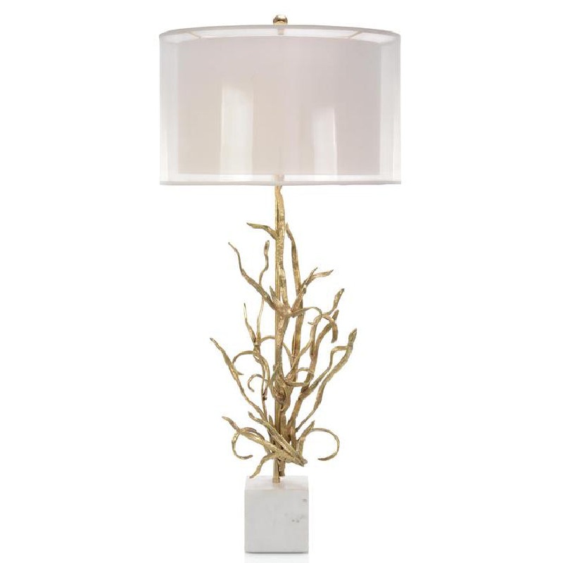 Swirling Reed Table Lamp