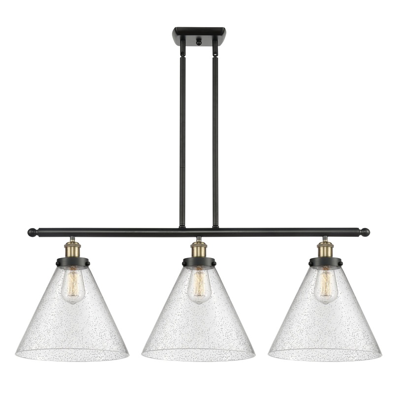 Innovations Lighting X-Large Cone 3 Light Island Light Part Of The Ballston Collection 916-3I-BAB-G44-L