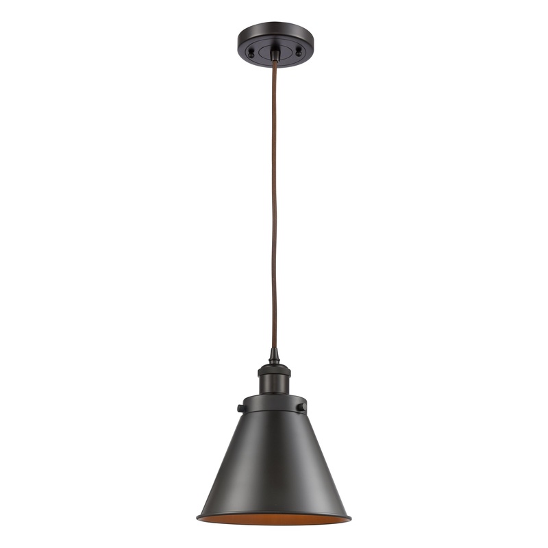 Innovations Lighting Appalachian 1 Light Mini Pendant Part Of The Ballston Collection 916-1P-OB-M13-LED