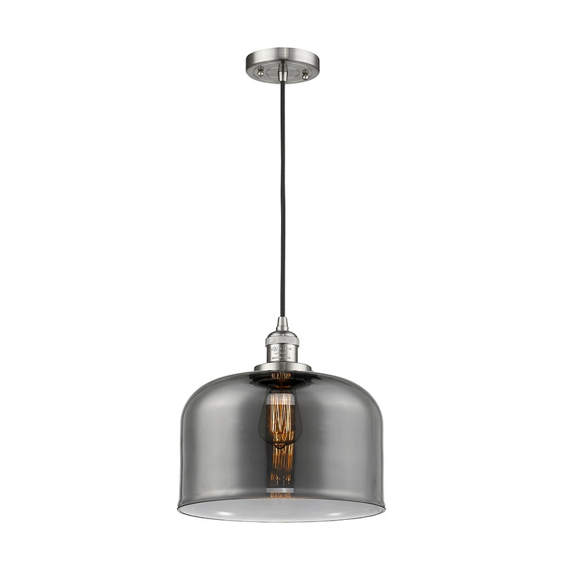 Innovations Lighting X-Large Bell 1 Light Mini Pendant Part Of The Franklin Restoration Collection 201C-SN-G73-L