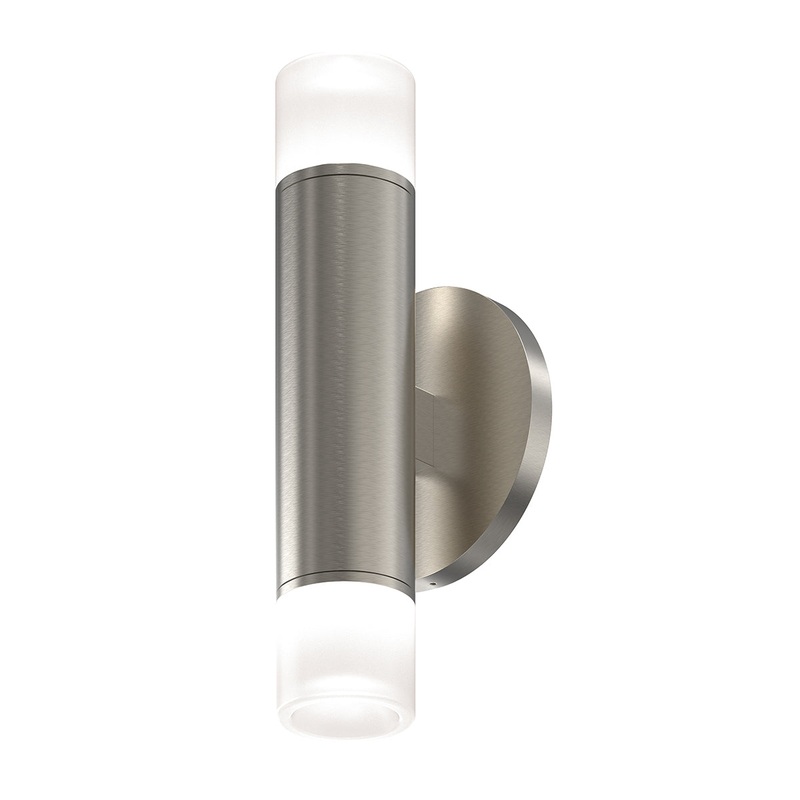 ALC Two-Sided Wall Light with Satin Glass Trim