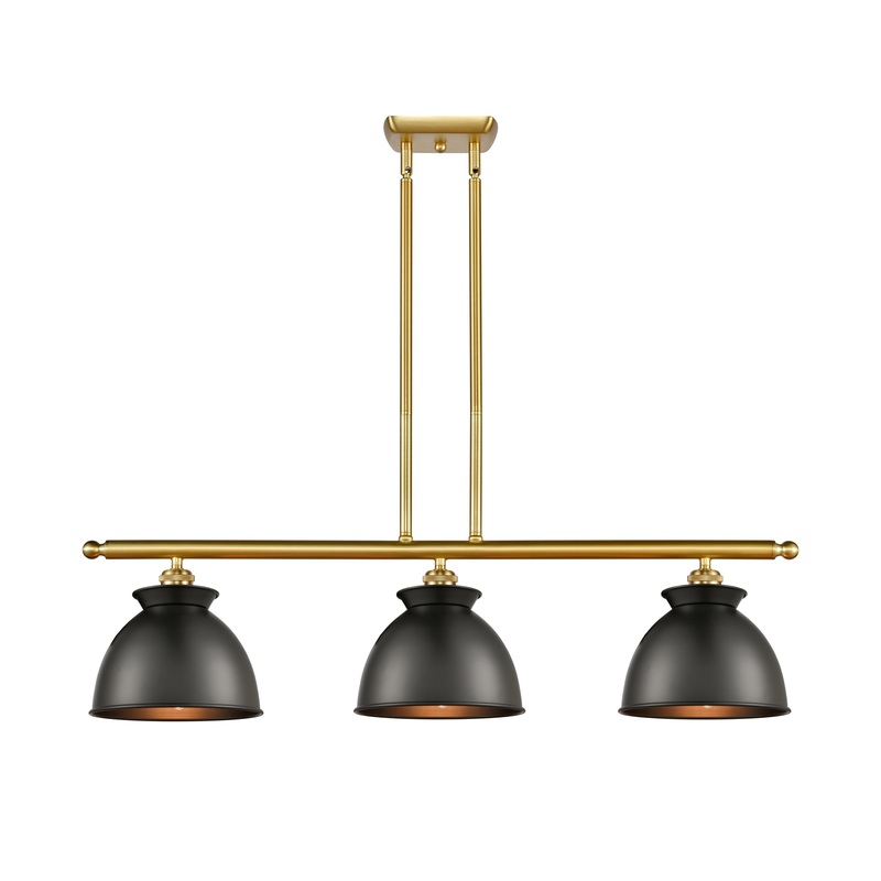 Innovations Lighting Adirondack 3 Light Island Light Part Of The Ballston Collection 516-3I-SG-M14-BK