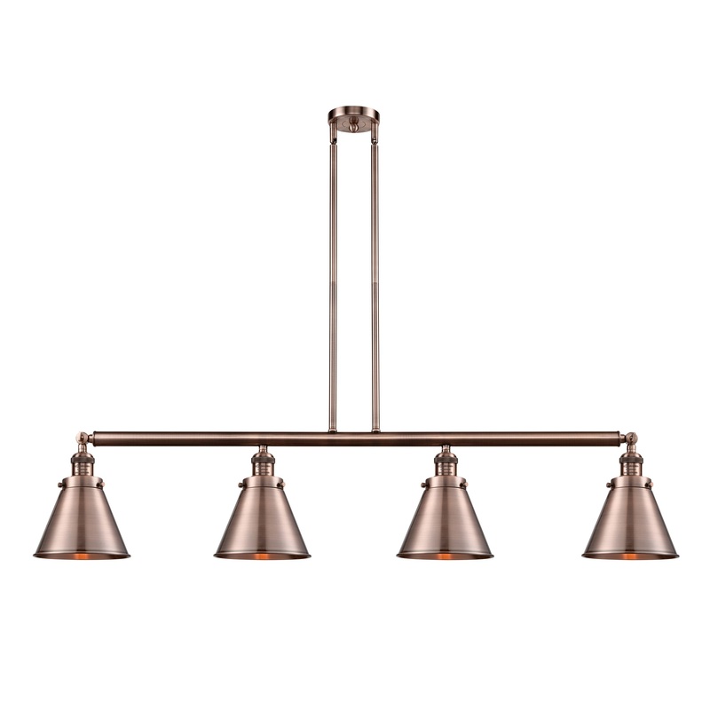 Innovations Lighting Appalachian 4 Light Island Light Part Of The Franklin Restoration Collection 214-AC-M13-AC