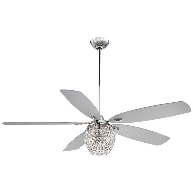 Bling Ceiling Fan with Light