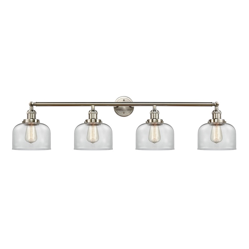 Innovations Lighting Large Bell 4 Light Bath Vanity Light Part Of The Franklin Restoration Collection 215-SN-G72