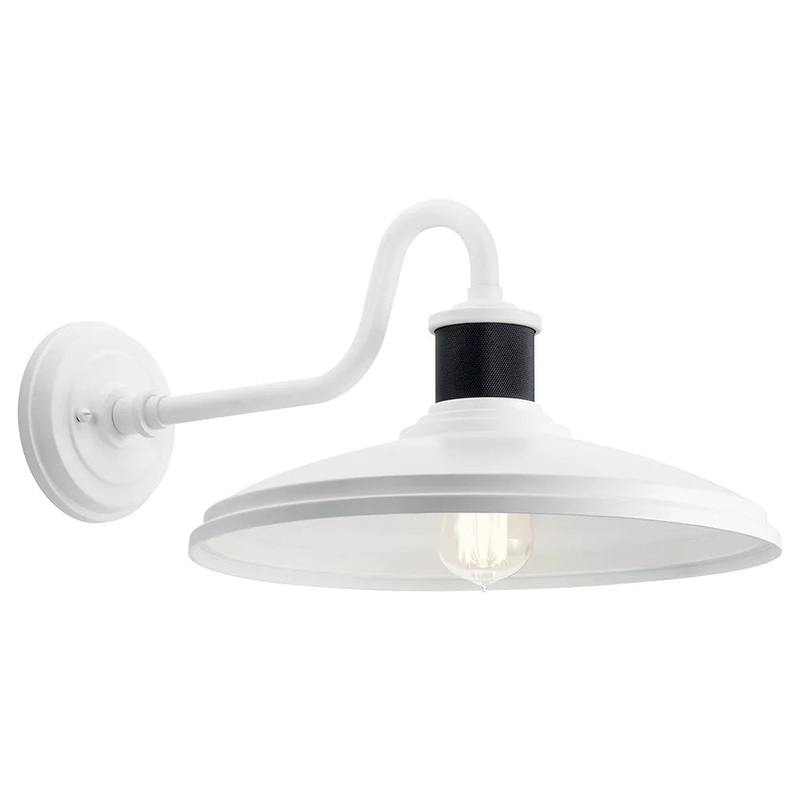 Kichler Allenbury 14″ 1 Light Wall Light White 49981WH