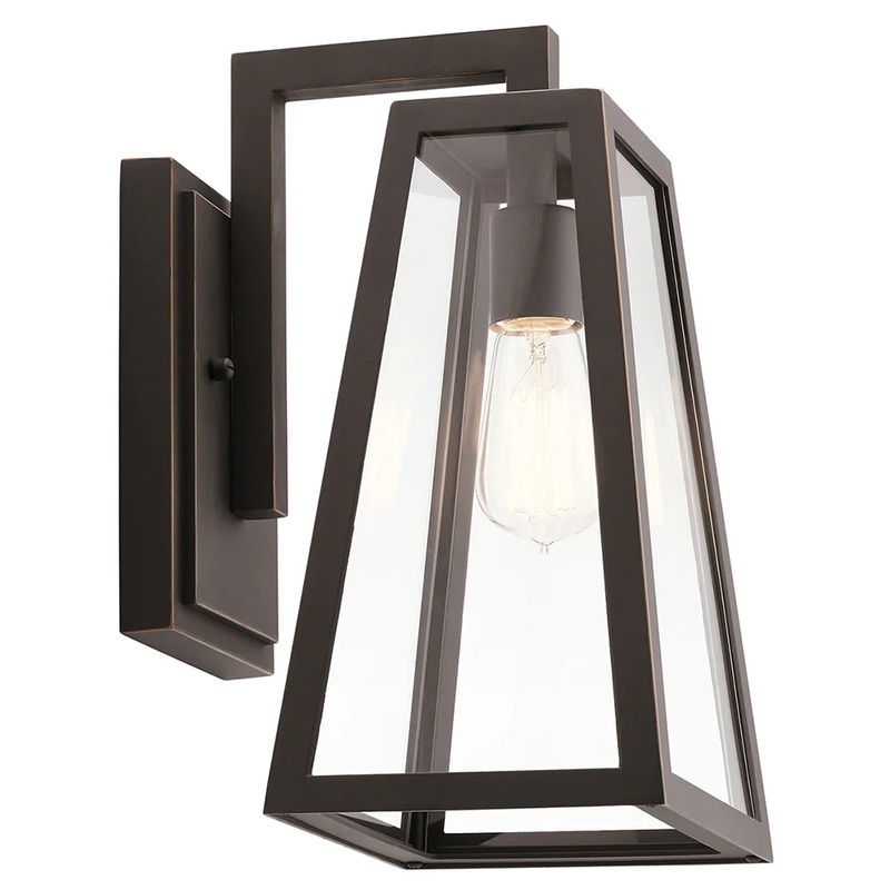 Kichler Delison 14″ 1 Light Wall Light Rubbed Bronze 49331RZ