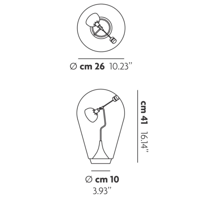 Blow Table Lamp