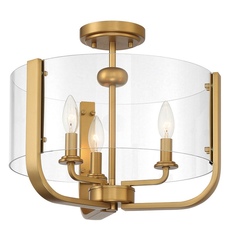 Campisi Semi Flush Ceiling Light
