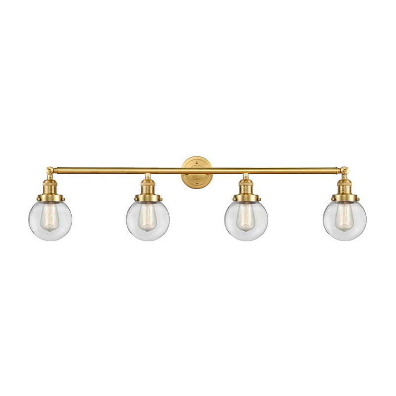 Innovations Lighting Beacon 4 Light 42″ Bath Vanity Light 215-SG-G202-6