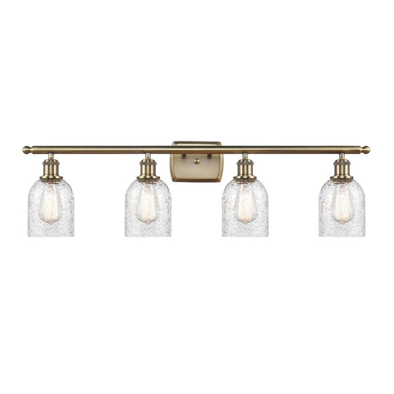 Innovations Lighting Caledonia 4 Light Bath Vanity Light Part Of The Ballston Collection 516-4W-AB-G259