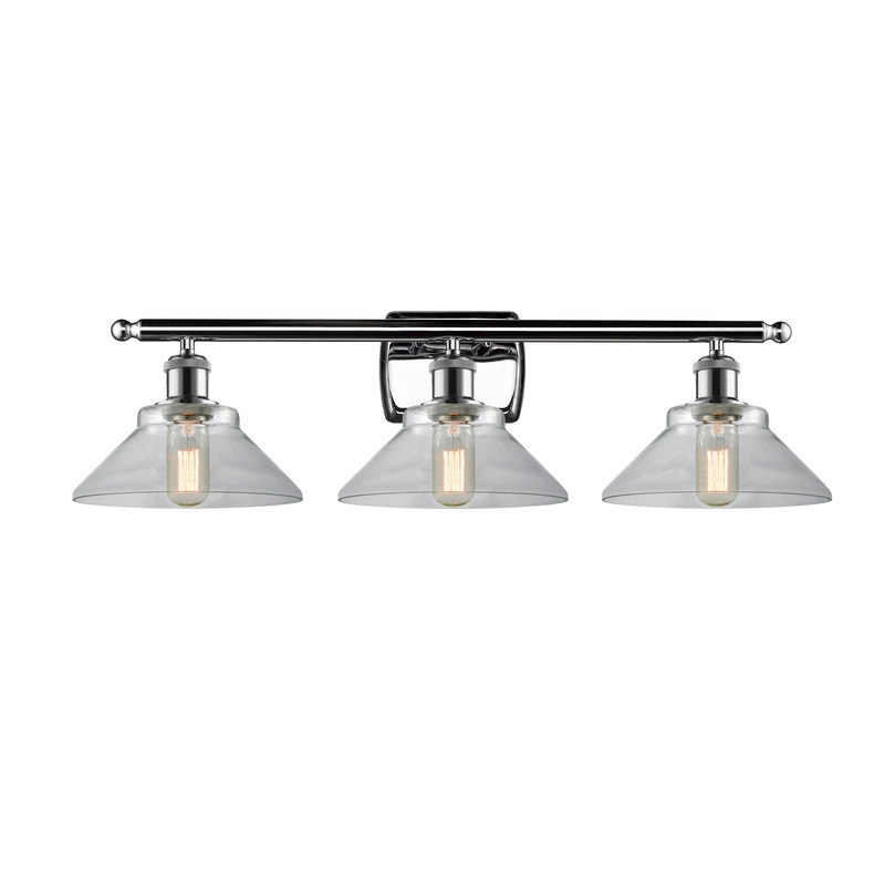 Innovations Lighting Orwell 3 Light Bath Vanity Light Part Of The Ballston Collection 516-3W-PC-G132-LED
