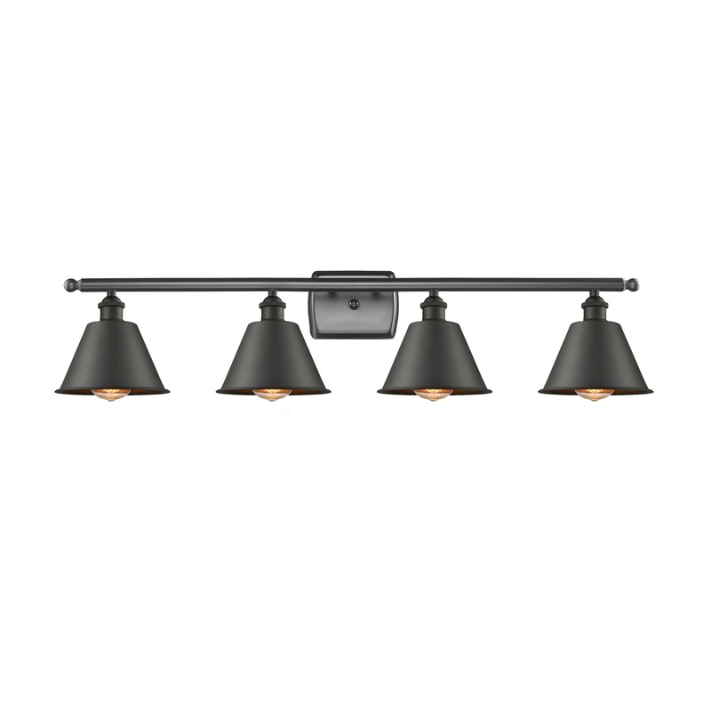 Innovations Lighting Smithfield 4 Light Bath Vanity Light Part Of The Ballston Collection 516-4W-OB-M8-LED