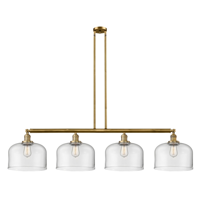 Innovations Lighting X-Large Bell 4 Light Island Light Part Of The Franklin Restoration Collection 214-BB-G72-L-LED