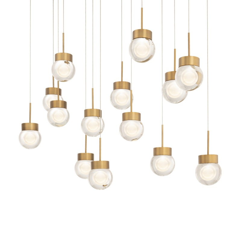 Double Bubble Linear Multi Light Pendant