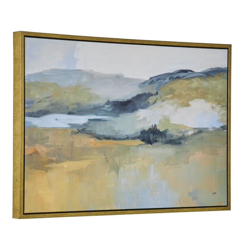 Folded Hills Landscape Art