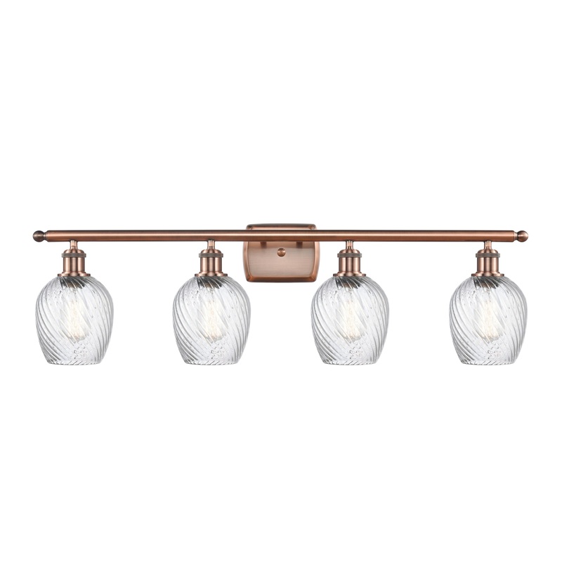 Innovations Lighting Salina 4 Light Bath Vanity Light Part Of The Ballston Collection 516-4W-AC-G292