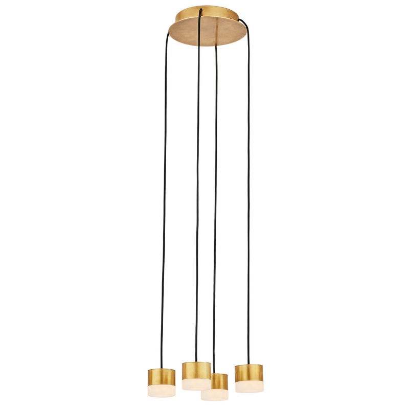Gable Alabaster Round Multi Light Chandelier
