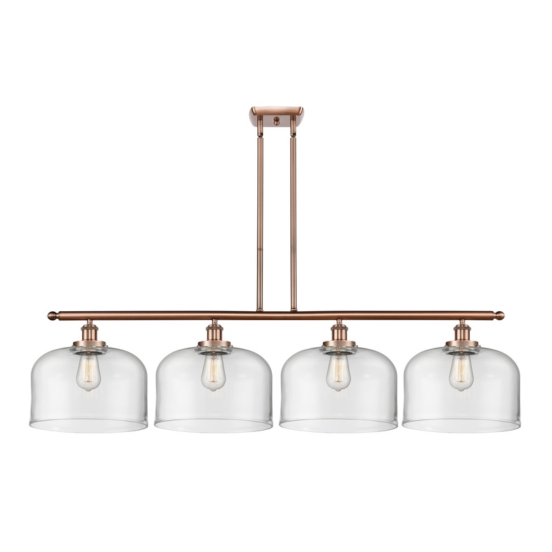 Innovations Lighting X-Large Bell 4 Light Island Light Part Of The Ballston Collection 916-4I-AC-G72-L