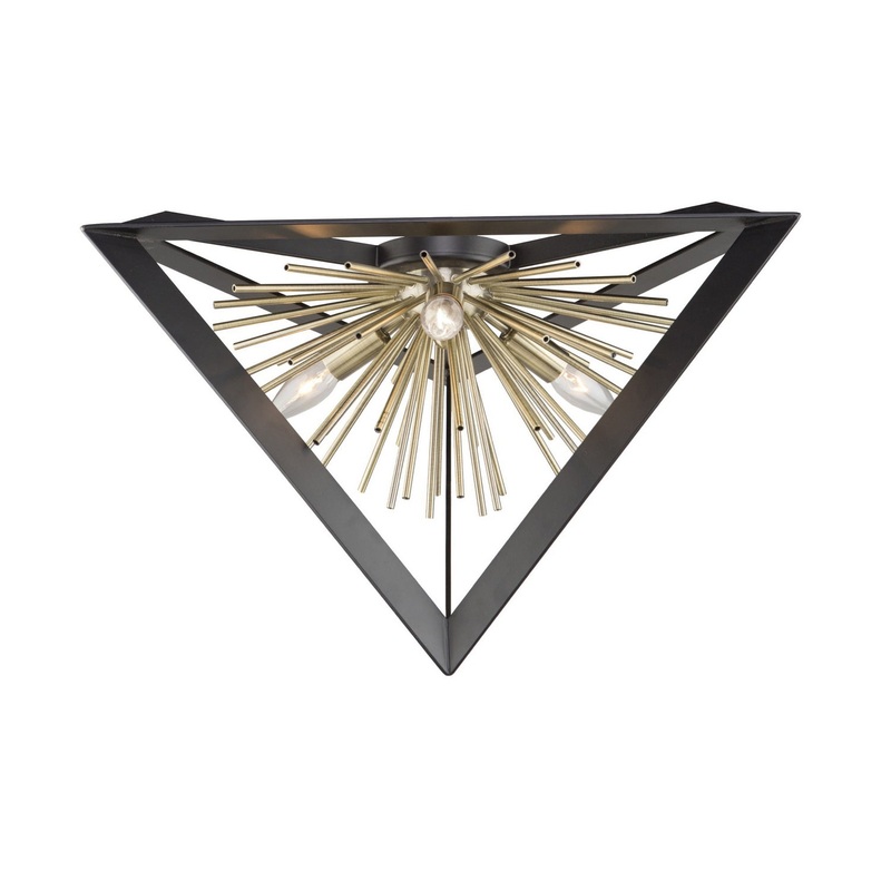 Sunburst Flush Mount