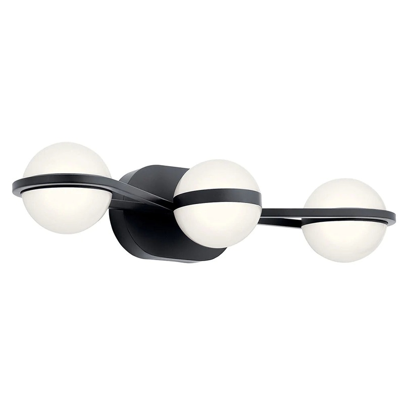 Kichler Brettin LED 3000K 24″ Vanity Light Matte Black 85092MBK