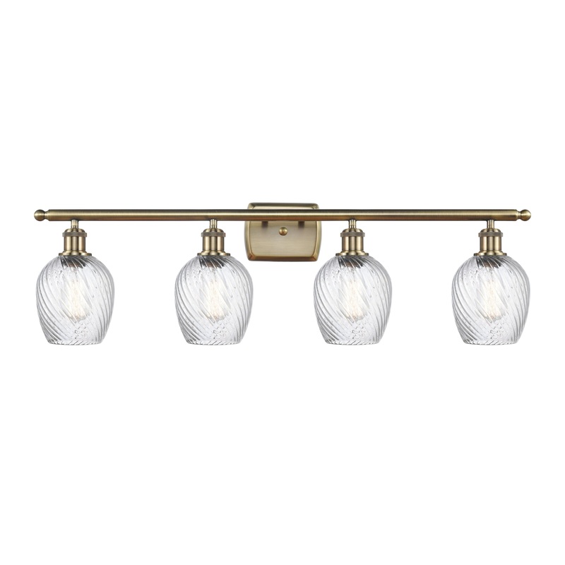 Innovations Lighting Salina 4 Light Bath Vanity Light Part Of The Ballston Collection 516-4W-AB-G292-LED