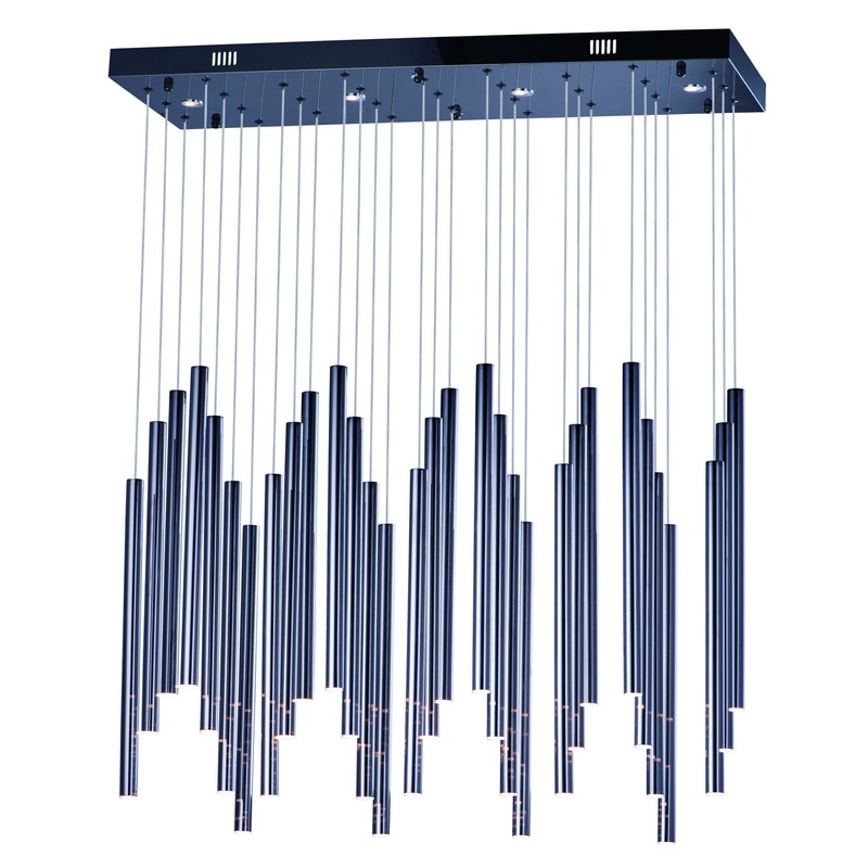 Flute Multi Light Linear Pendant