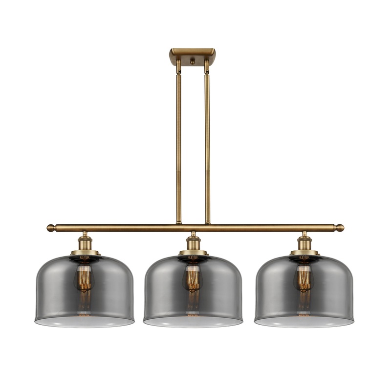 Innovations Lighting X-Large Bell 3 Light Island Light Part Of The Ballston Collection 916-3I-BB-G73-L-LED
