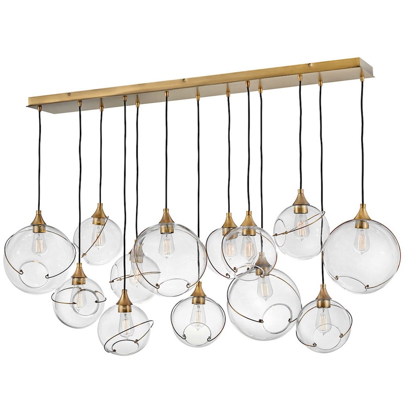 Skye Linear Cluster Chandelier