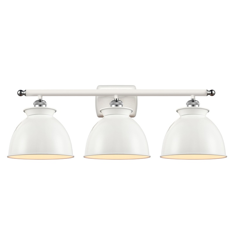 Innovations Lighting Adirondack 3 Light Bath Vanity Light Part Of The Ballston Collection 516-3W-WPC-M14-WPC-LED