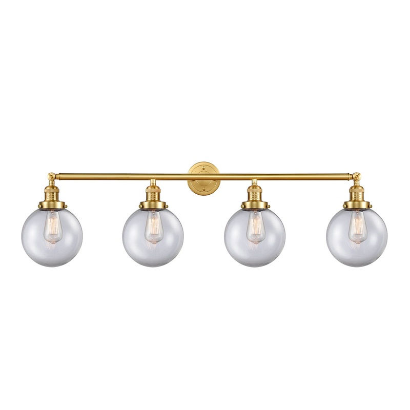 Innovations Lighting Beacon 4 Light 44″ Bath Vanity Light 215-SG-G202-8