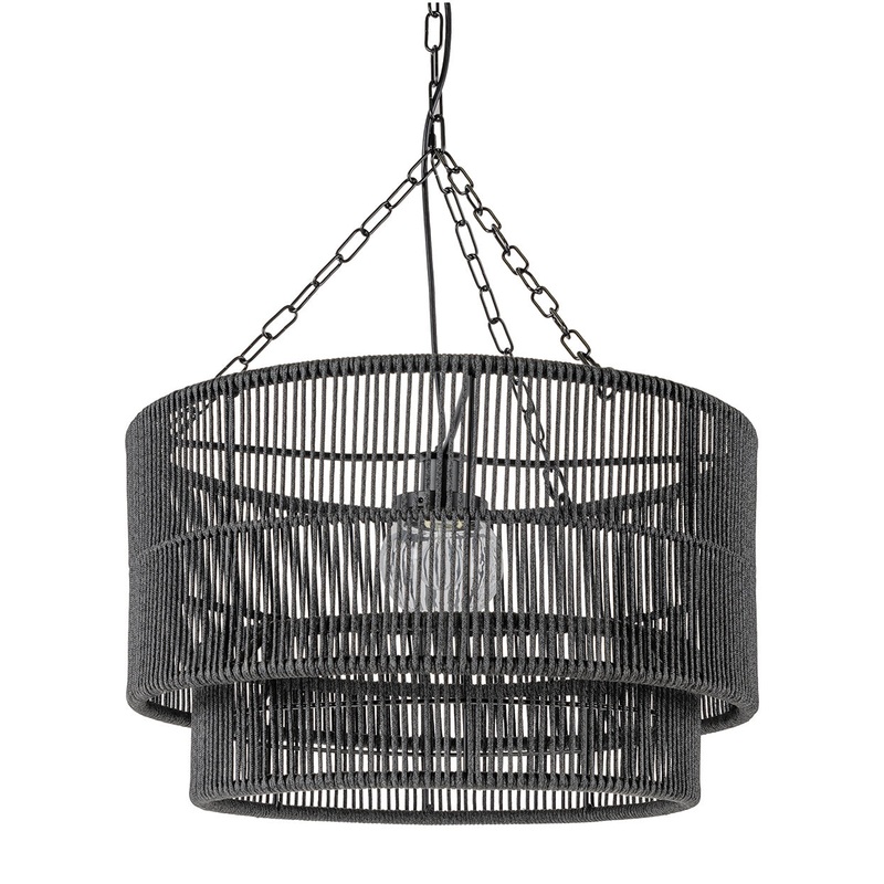 Tanner Outdoor Drum Pendant