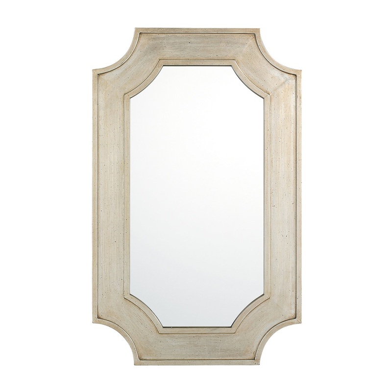 Winter Gold Traditional Mirror