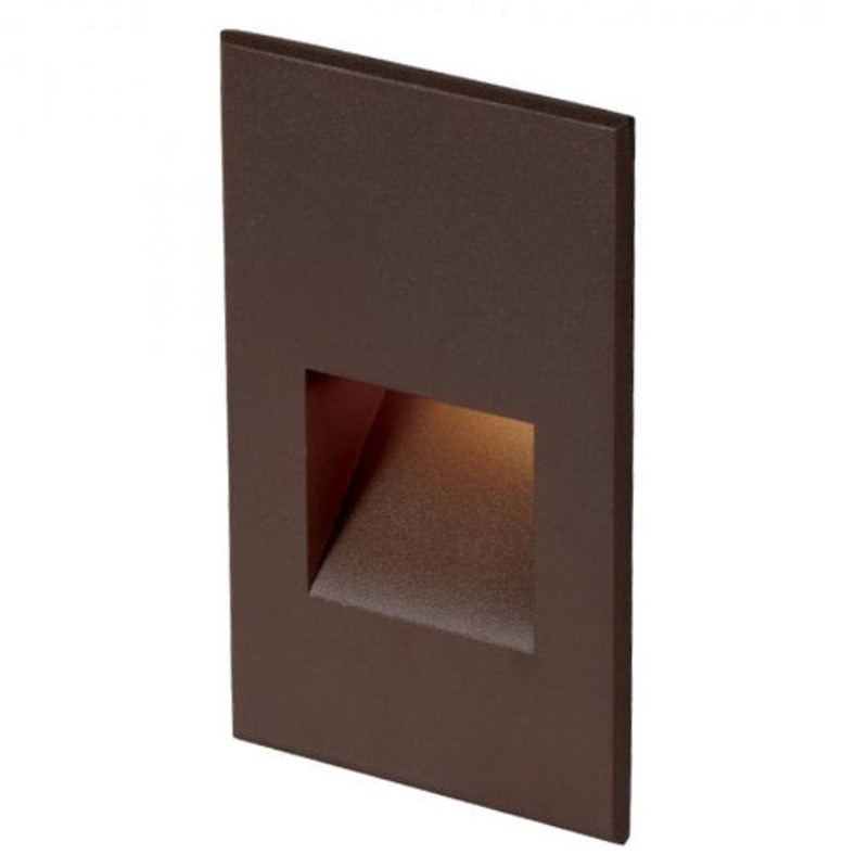 12V Vertical Scoop Rectangle Step / Wall Light