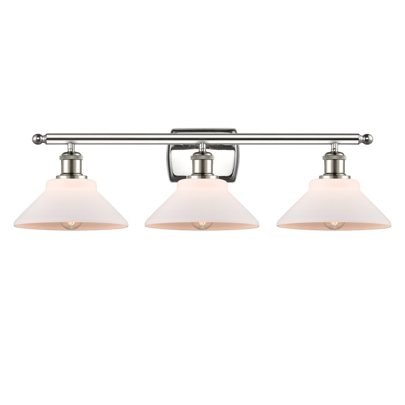 Innovations Lighting Orwell 3 Light Bath Vanity Light Part Of The Ballston Collection 516-3W-PN-G131