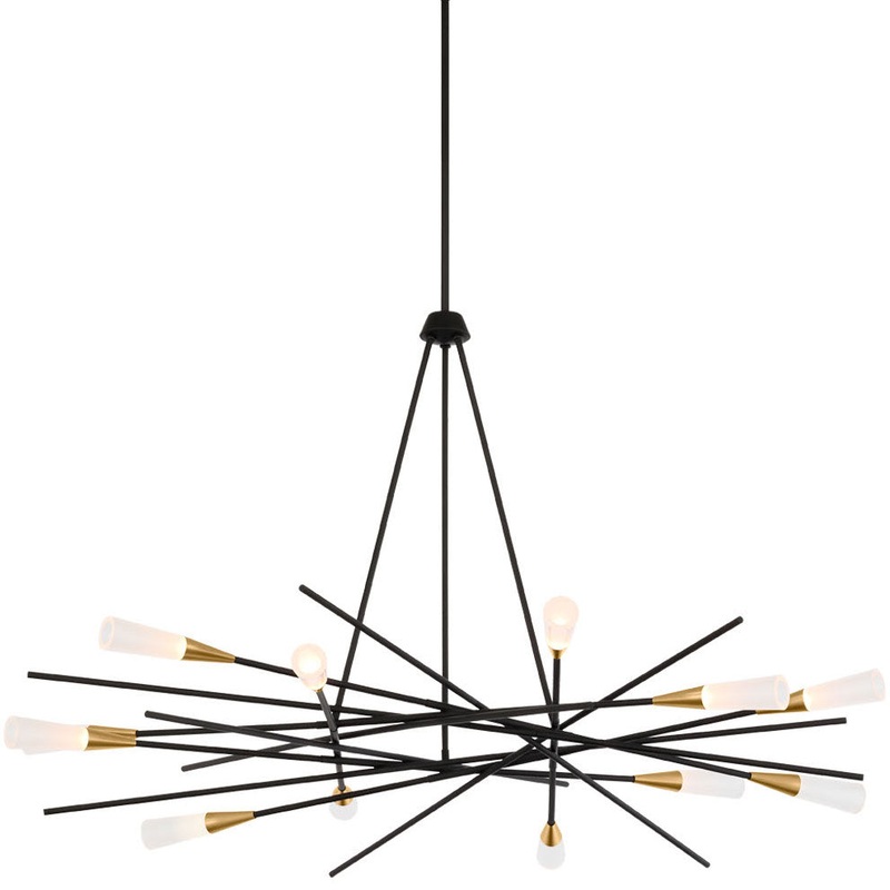 Stellar Radial Chandelier