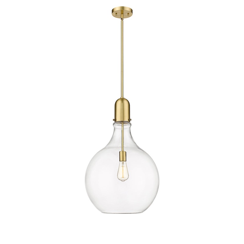 Innovations Lighting Amherst 1 Light 15.75″ Pendant 492-1S-SG-G582-16