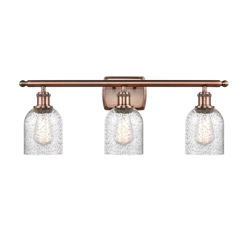 Innovations Lighting Caledonia 3 Light Bath Vanity Light Part Of The Ballston Collection 516-3W-AC-G259