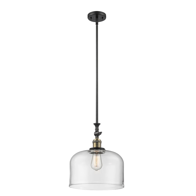 Innovations Lighting X-Large Bell 1 Light Mini Pendant Part Of The Franklin Restoration Collection 206-BAB-G72-L-LED