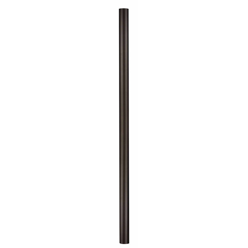3IN Fitter Outdoor Direct Burial Post with Photocell – 7Ft