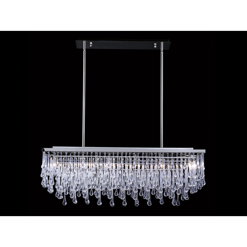 Hollywood Boulevard Rectangular Chandelier