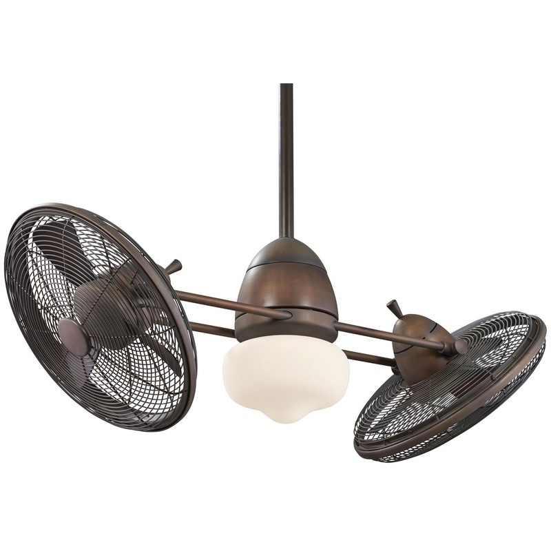 Gyro Twin Turbo Fan with Light