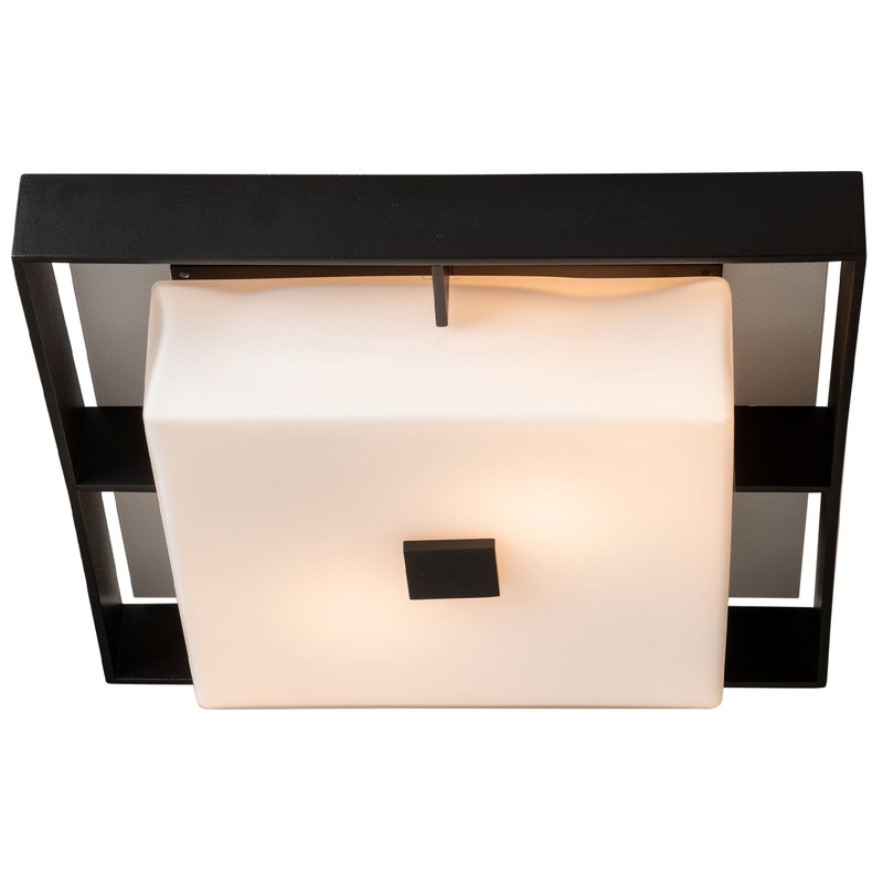 Shadow Box Outdoor Ceiling Flush Light